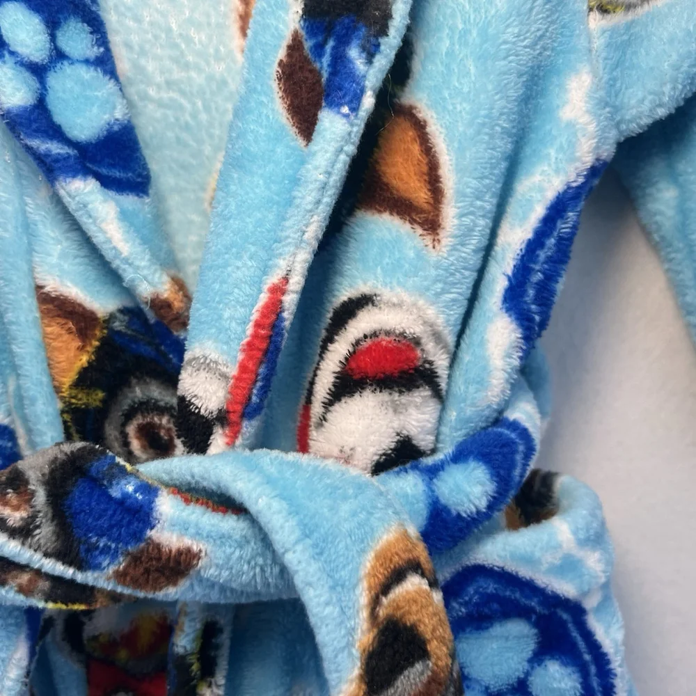 Paw Patrol Robe Pajamas Cover Toddler Boy Girl Size 2T Chase Marshall Bathrobe